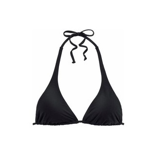 BUFFALO Triangel-Bikini-Top Damen schwarz Gr.34 Cup C/D