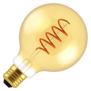 Blulaxa LED-Lampe Filament Vintage E27, warmweiß, 5 Watt (28W), 95 mm Globe