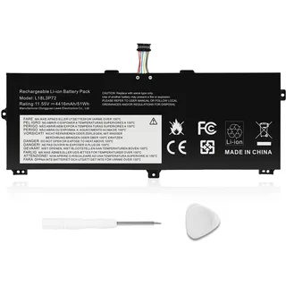 ASUNCELL 11.55V/51Wh L18L3P72 Laptop Akku für Lenovo ThinkPad X390 Yoga Series, ThinkPad X13 Yoga 1st Gen Series, L18L3P72 02DL021 SB10K97659 5B10W13927 SB10T83170 L18M3P72 02DL022 SB10K97660