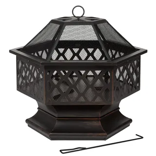 Tepro Feuerstelle Farview Ø 62 cm Schwarz