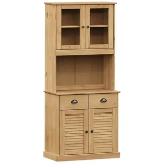 vidaXL Highboard VIGO 78 x 175 x 40 cm Braun