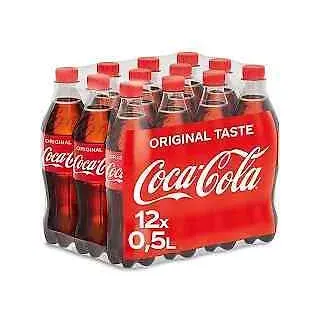 12x500ml Coca-Cola Classic PET Flasche - Einweg -
