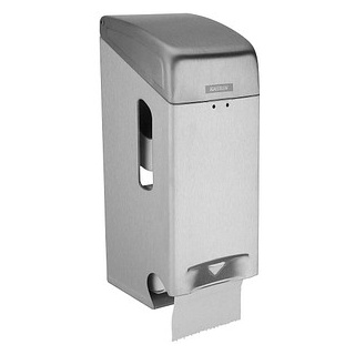 KATRIN Toilettenpapierspender 989706 silber gebürsteter Stahl