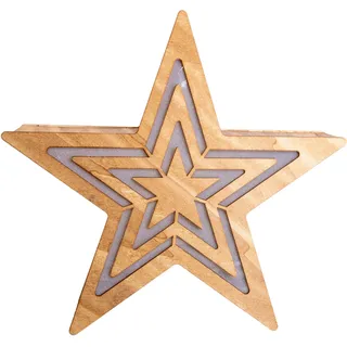 NÄVE Stern 33 cm beige