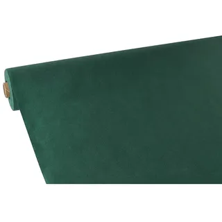 Papstar Tischdecke soft selection 40 m x 90 cm dunkelgrün