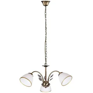Jugendstil Hängelampe Aletta 3-flammig