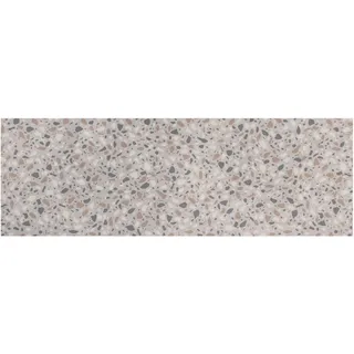 Primaflor-Ideen in Textil Vinyl-Läufer Küchenläufer TERRAZZO, Made in Belgium, rechteckig, Höhe: 2,5 mm, Küchenläufer aus Vinyl, abwischbar, Küche grau 50 cm x 200 cm x 2,5 mm