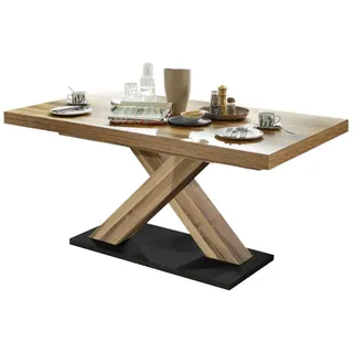 Mäusbacher Komfort 2.0 160 x 76 x 90 cm Asteiche/Schwarz