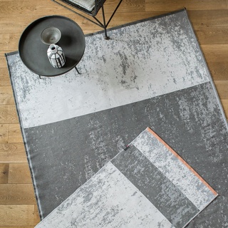 David Fussenegger Teppich Goliath 'Struktur' 150 x 200 cm Anthrazit #