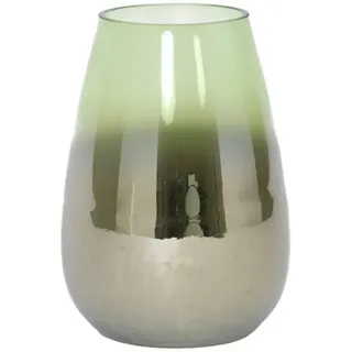 Light & Living Vase, Grün, Glas, 26 cm, Dekoration, Vasen, Glasvasen