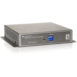 LevelOne HVE-6501T Audio-/video-sender - Black