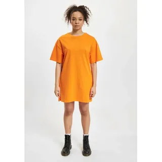 Def Mini Kleid Shirtkleid Orange XS