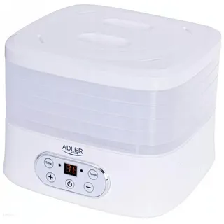 Adler AD 6658 Dörrautomat für Lebensmittel, 550 W, Weiß