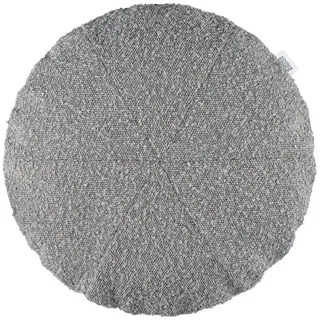 Kissenhülle BAY Kissen inkl. Vliesfüllung rund, SCHÖNER WOHNEN-Kollektion (1 Stück), 45 cm in Grau grau