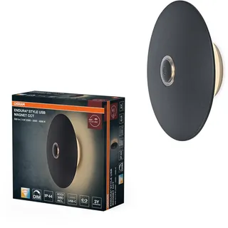 Osram Außenleuchte Kunststoff 6,4 cm spritzwassergeschützt IP44 weiß