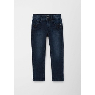 s.Oliver 5-Pocket-Jeans Jeans Brad / Slim Fit / Mid Rise / Slim Leg Waschung blau 104/REGs.Oliver