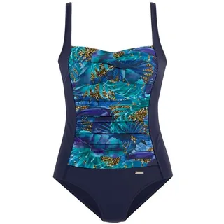 LASCANA Badeanzug Damen Blau 40 Cup D