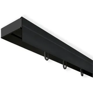 SN DECO GROUP Gardinenschiene SH 1-läufig Ø 4,7 mm 150 cm Schwarz