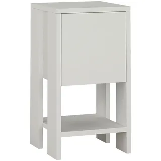 Livetastic Nachtschrank Ema 30 x 30 x 55 cm Weiß