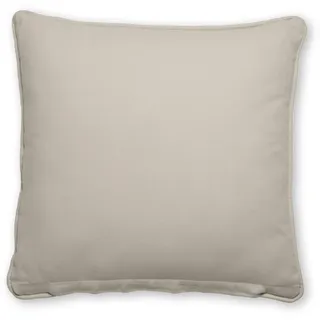 Como Dekokissen Sofakissen 40 x 40 cm beige, Bezug aus 100% Baumwolle | herausnehmbares Innenkissen, Kopfkissen Kuschelkissen Bodenkissen, vielseitig einsetzbar, praktisch im Alltag