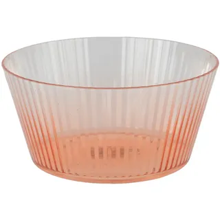 Decoris Schale 15x7cm Transparent/Orange
