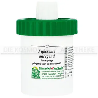 Bahnhof-Apotheke Kempten Fusscreme anregend