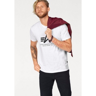 Alpha Industries T-Shirt Basic T-Shirt weiß