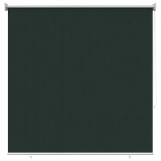 vidaXL Außenrollo 140 x 140 cm Dunkelgrün