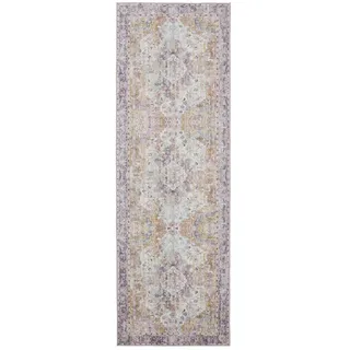 benuta George Kurzflorteppich 80 x 250 cm Lila