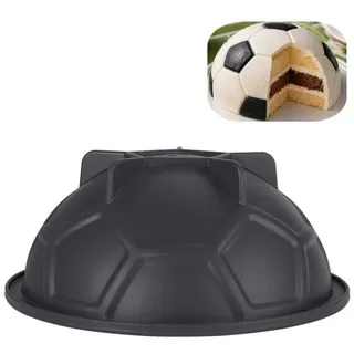 LuxusKollektion Backform Fußball Backform 3D Silikon Antihaft