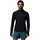 Spring Long Sleeve Half Zip T-Shirt schwarz XXL