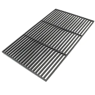 Wiltec Grillrost 60 x 40 cm Gusseisen schwarz