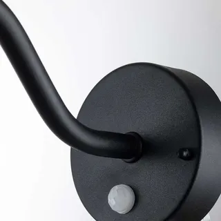 Elstead Lighting Außenleuchte Edelstahl 27,5x25,5x42 cm inkl. Bewegungsmelder schwarz