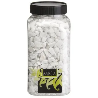 OEM Mica Decorations Dekorative Steine weiß 650 ml/1 kg