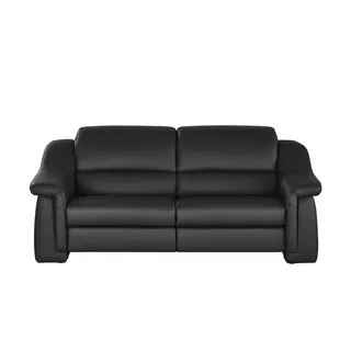 himolla Ledersofa  1501 , schwarz , Maße (cm): B: 202 H: 84 T: 106.0