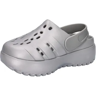 adidas Adilette Clog Platform Silber 39