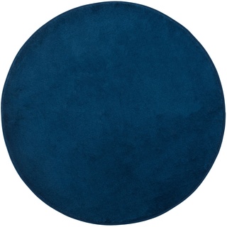 Gözze Rio Premium, Badteppich, 110 cm, rund (dunkelblau)