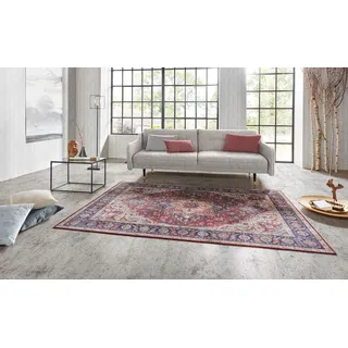 HANSE HOME Anthea Teppichläufer 120 x 160 cm Lila/Rot