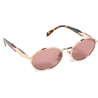 Prada Damen 0PR 65ZS Sonnenbrille, Gold, Einheitsgröße - Einheitsgröße