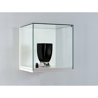 Hängevitrine abschließbar aus Glas würfelförmig 50 x 56 x 52 cm