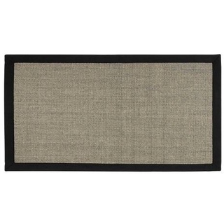 Karat Sisal-Teppich Amazonas | Grau | Mit Bordüre | 200 x 290 cm
