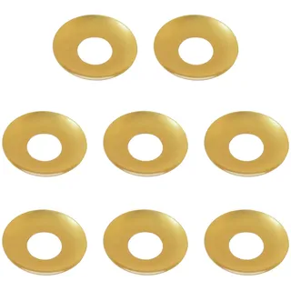 Auswahl Sorte + Menge - Kerzentülle Kerzeneinsatz Kerzenhalter Tropfenfänger aus Metall, für Baumkerzen, Puppenkerzen, Pyramidenkerzen Tafelkerzen und Teelichter - hier 8 Stück Tropfenfänger 14 mm