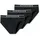 95/5 Rio-Slip Organic Cotton webgummibund schwarz M 3er Pack