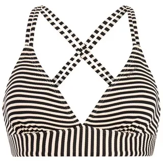 Protest Bikini-Top Damen Grau/Weiß 40