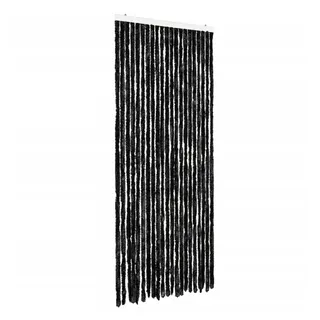 vidaXL Insektenschutz-Vorhang Anthrazit 90x200 cm Chenille