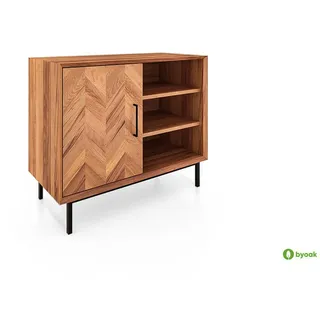 byoak Kommode, Kernbuche, Holz, Echtholz,Buche, 97x80x45 cm, Wohnzimmer, Kommoden & Sideboards, Kommoden