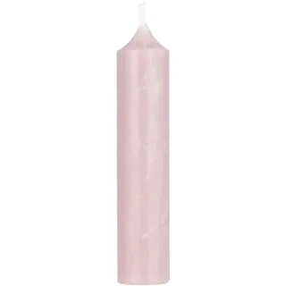 IB Laursen Stabkerze rustikal 11 cm, Ø 2,2 cm, hellrosa