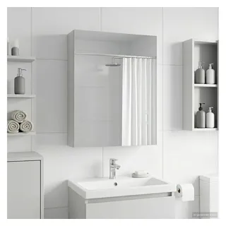 vidaXL Badezimmerschrank 50 cm weiß