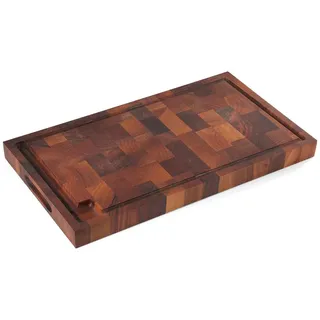 Zassenhaus Hackblock, Nussbaum Stirnholz 54 x 30 x 4 cm - Braun