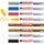 Glanzlackmarker 8 St. Schwarz/Blau/Gelb/Pink/Hell-Blau/Weiß/Grau/Gold/Silber